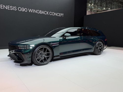 Genesis just shocked us: The G90 wingback is even better in person