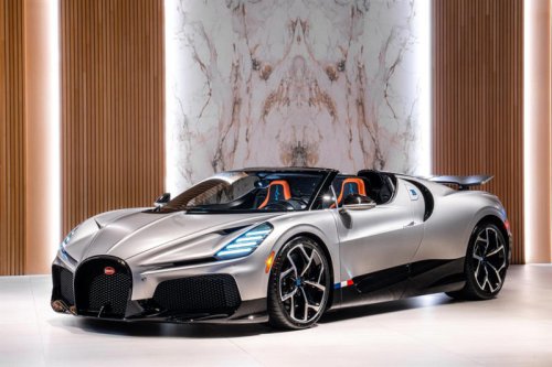 A sold-out Bugatti Mistral just hit the market for $10.5 million