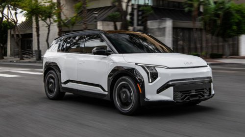 2027 Kia EV3 is coming to the US with 320 miles of range, and we're even getting the 288-HP GT model