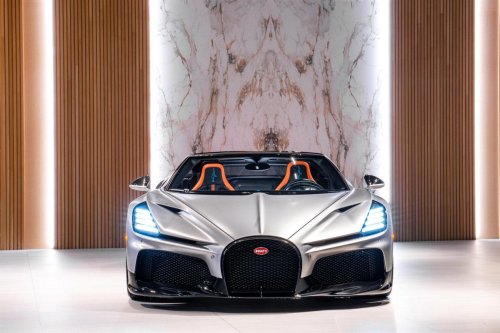 A sold-out Bugatti Mistral just hit the market for $10.5 million