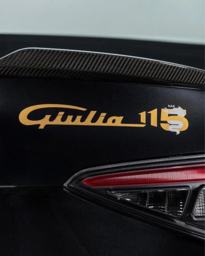 Only 10 gold-trim Alfa Romeo Quadrifoglios exist—and they’re in Dubai