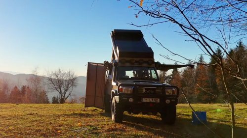 This Toyota Land Cruiser Troopy was turned into the ultimate overland camper