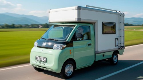 Parece imposible, pero existe una autocaravana eléctrica de solo 3,5 metros y poco más de 30.000 €