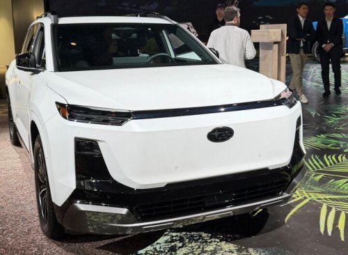 Subaru debuts 2027 Getaway: A three-row SUV with 420 horsepower