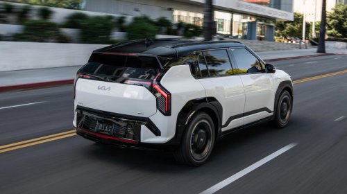 2027 Kia EV3 is coming to the US with 320 miles of range, and we're even getting the 288-HP GT model