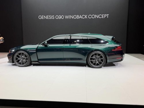 Genesis, Genesis just shocked us: The G90 wingback is even better in person