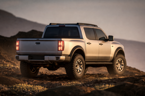 Hyundai, Toyota, Toyota Tacoma, Hyundai Boulder truck looks like a proper Toyota Tacoma challenger