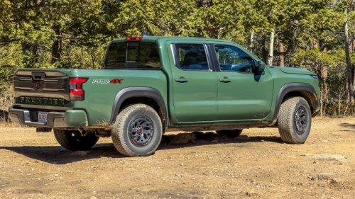 I Drove The 2025 Nissan Frontier Pro4X Off-Road: Here's How It Did