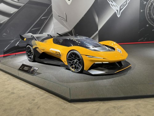 We saw Chevy’s wild Corvette hypercar concepts up close