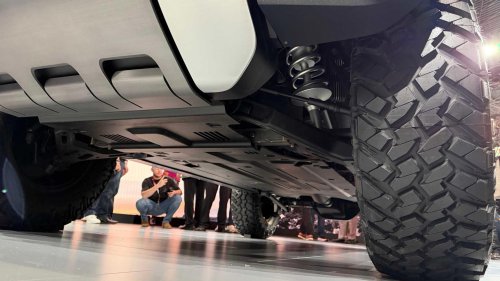 Hyundai's body-on-frame truck may ride on some serious suspension