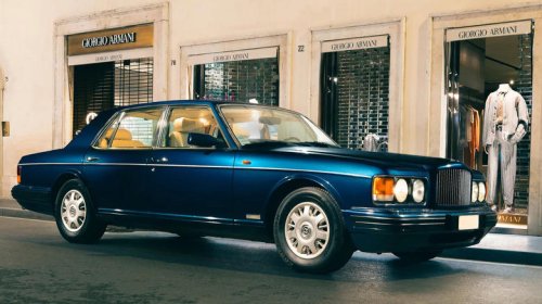 Buying Giorgio Armani's Bentley is the most stylish way to spend a hundred grand