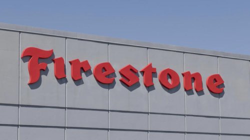 Who owns Firestone tires and where are they made?