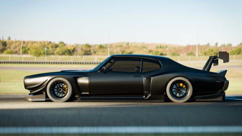 This 1969 Pontiac GTO was reimagined as a modern track beast