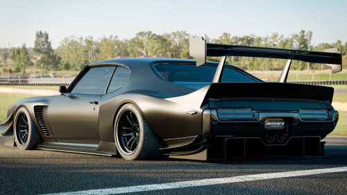 This 1969 Pontiac GTO was reimagined as a modern track beast