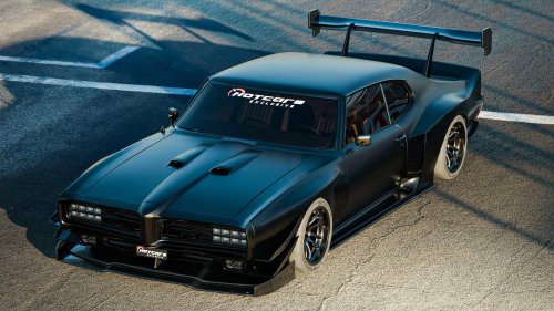 Pontiac, This 1969 Pontiac GTO was reimagined as a modern track beast