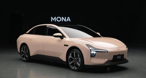 XPeng prepara un SUV barato: primeras imágenes del Mona D03