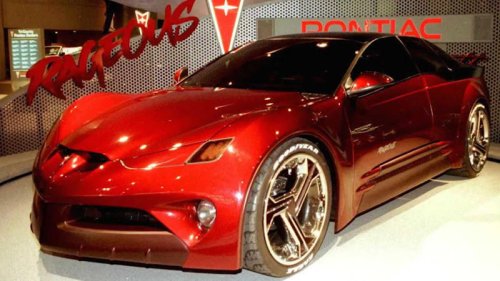 Pontiac, 1997 Pontiac Rageous: The muscle sedan concept that predicted the G8