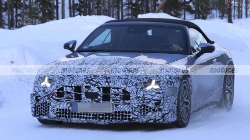Maybach, Los Mercedes-AMG SL y Maybach SL 2027 ya están en pruebas: las pistas visibles son pocas, pero muy jugosas