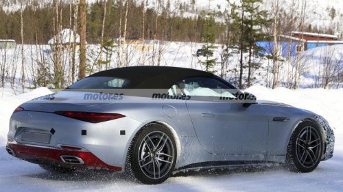 Maybach | Los Mercedes-AMG SL y Maybach SL 2027 ya están en pruebas: las pistas visibles son pocas, pero muy jugosas