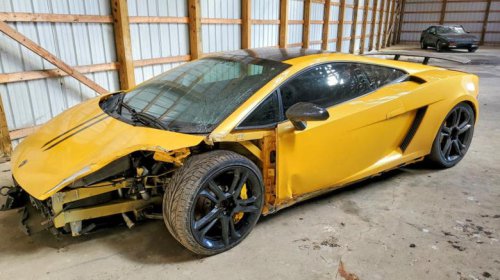 How bad could a salvage auction Lamborghini Gallardo possibly be?