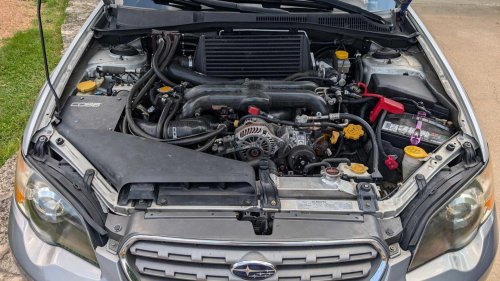 Subaru's forgotten wagon from the 2000s is fast and cheap