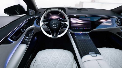 Mercedes, Maybach, 2027 Mercedes-Maybach S-Class keeps the V12, adds a gazillion logos