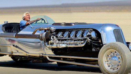 Jay Leno owns a hot rod that makes his supercars look weak