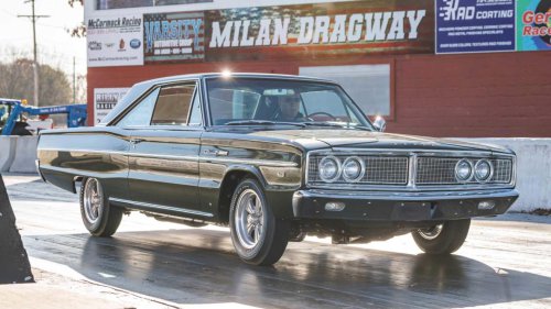 The first street-legal car to run a 10-second quarter mile