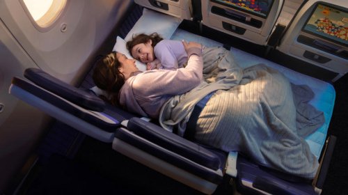 United Airlines will give you a lie-flat bed — if you buy three economy seats