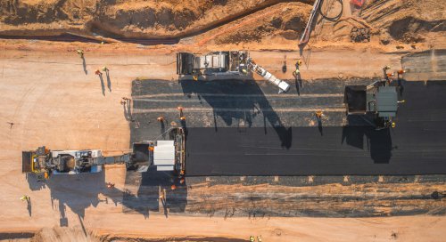 'La Monumental' toma forma: Madring asfalta su curva más impresionante de 550 metros y un peralte extremo del 24%