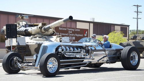 Jay Leno owns a hot rod that makes his supercars look weak