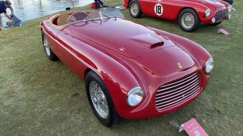 A closer look at the first two Ferraris to step onto American soil