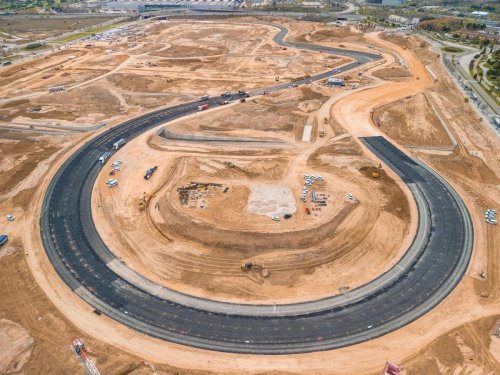 Madring asfalta su curva más icónica: ‘La Monumental’ ya está terminada