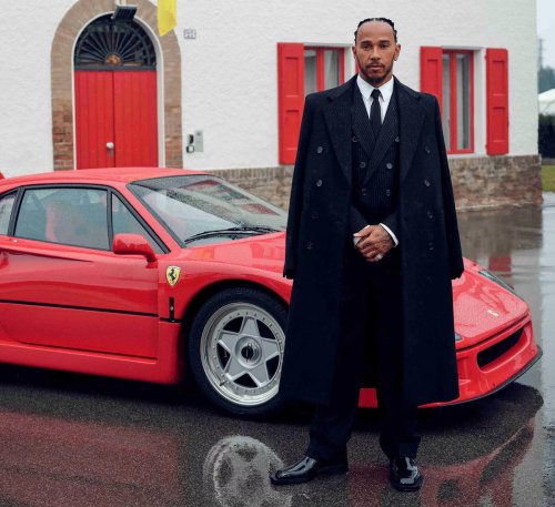 Lewis Hamilton 'revienta' el Daikoku Parking Area de Yokohama: llega con su Ferrari F40 y se lía