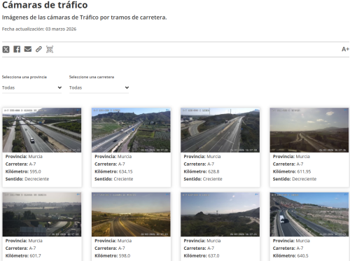 Las cámaras de la DGT: así funciona el gran ojo que vigila la carretera