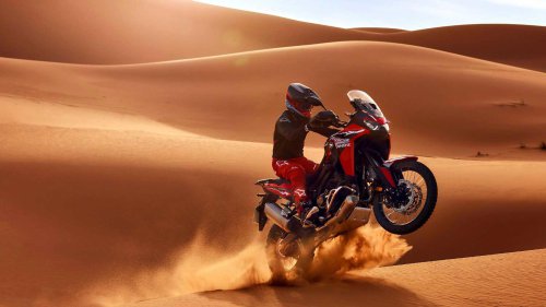 The ADV that feels light off-road and stable at 80 MPH