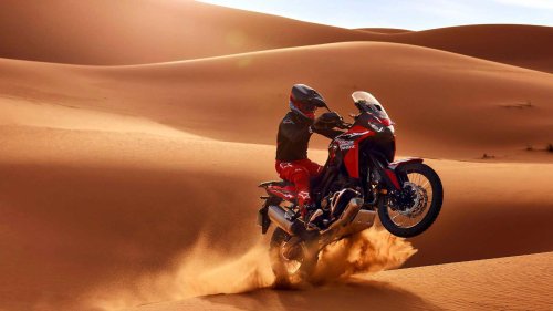 The ADV that feels light off-road and stable at 80 MPH