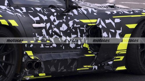 Mercedes-AMG GT | Mercedes-AMG prueba el próximo GT Black Series y las fotos espía lo delatan: viene sin concesiones