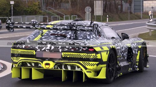 Mercedes-AMG GT, Mercedes-AMG prueba el próximo GT Black Series y las fotos espía lo delatan: viene sin concesiones