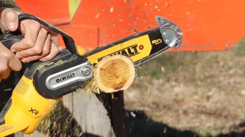 Can a $40 knockoff DeWalt chainsaw beat the $130 original? This test found out