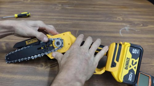 Can a $40 knockoff DeWalt chainsaw beat the $130 original? This test found out