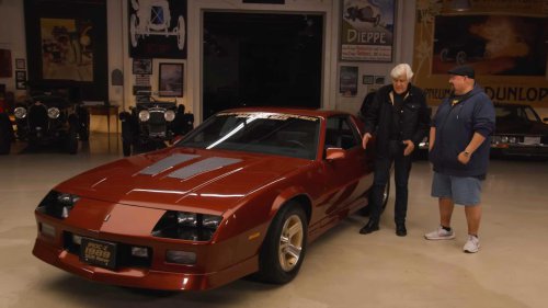 Jay Leno gets behind the wheel of a brand-new 1980s Camaro that time forgot