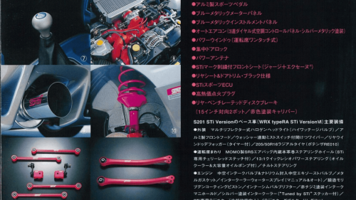 Subaru, Subaru's striking S201 broke Japan's 276 horsepower agreement