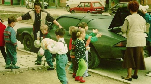 The ghost Camaro got humanitarian aid into a war zone when the United Nations could not