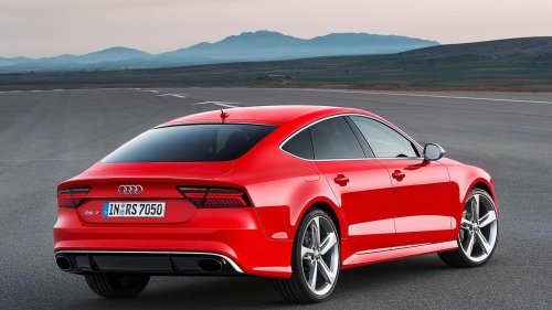 The Audi RS7 560-hp hatchback is an ideal family car for $55k