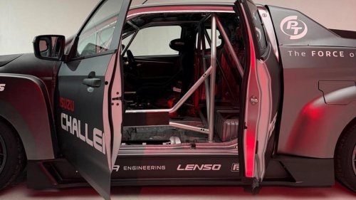 Isuzu, Isuzu D-Max, Si creías que Isuzu solo hace pick ups de trabajo, mira lo que han hecho con su D-Max turbodiésel: así es su versión de carreras