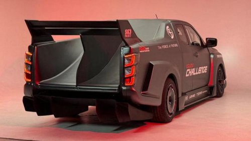 Si creías que Isuzu solo hace pick ups de trabajo, mira lo que han hecho con su D-Max turbodiésel: así es su versión de carreras