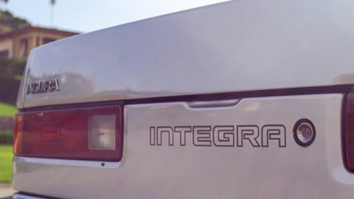 Driving one of the first Acura Integras ever built