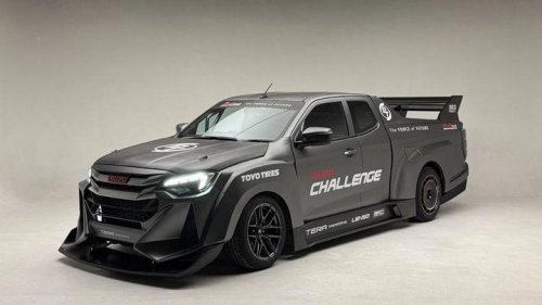 Isuzu, Isuzu D-Max, Si creías que Isuzu solo hace pick ups de trabajo, mira lo que han hecho con su D-Max turbodiésel: así es su versión de carreras