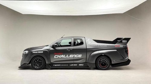 Si creías que Isuzu solo hace pick ups de trabajo, mira lo que han hecho con su D-Max turbodiésel: así es su versión de carreras